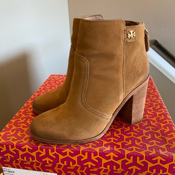 Tory Burch Leena booties/boots - Suede - Size 6 - Picture 3 of 6